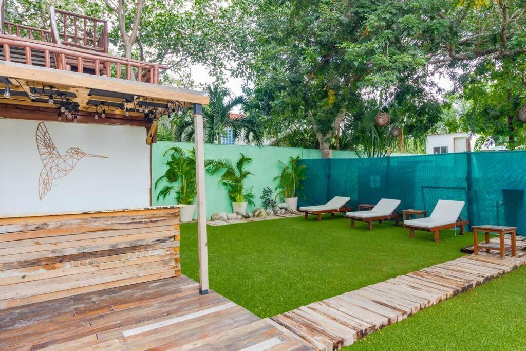 Encantadora Suite Con Cocina En Colibri Pdc Playa del Carmen Eksteriør billede